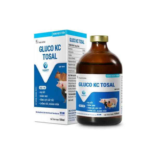 Glucokc-Tosal - Hạ sốt , Tăng Lực Cấp Tốc