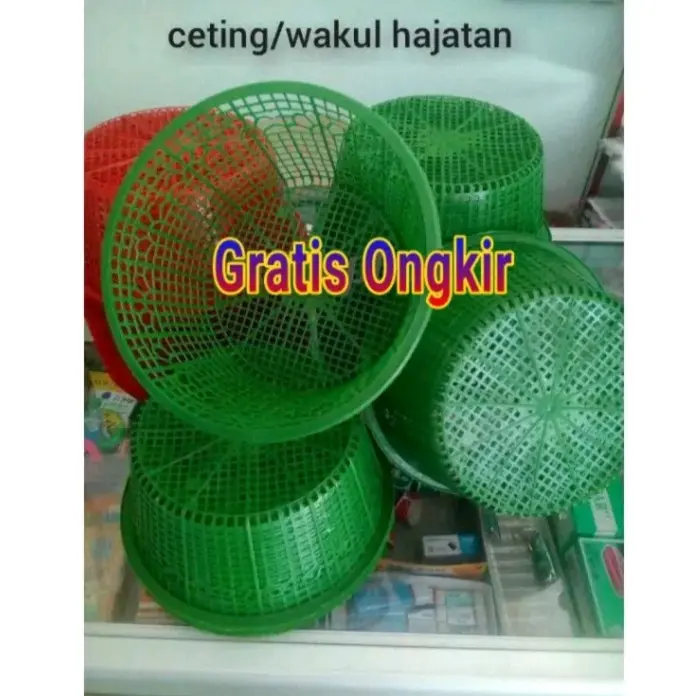Besek Plastik Wakul Hajatan/Ceting/Bakul Slametan Berkat, 100 Pcs 0