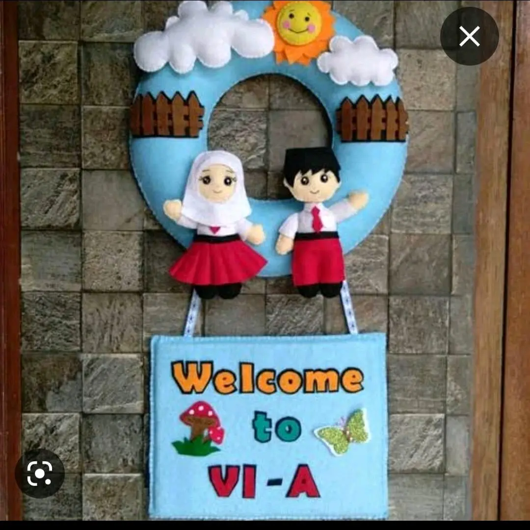 gantungan tema sekolah
