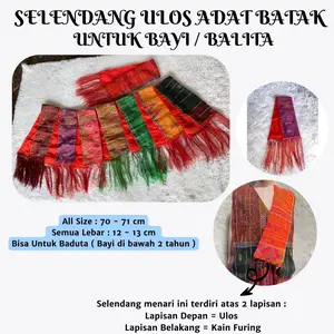 Selendang Anak Sadum Batak untuk Bayi atau Balita / Selendang Ulos Batak / toko ulos rogabe