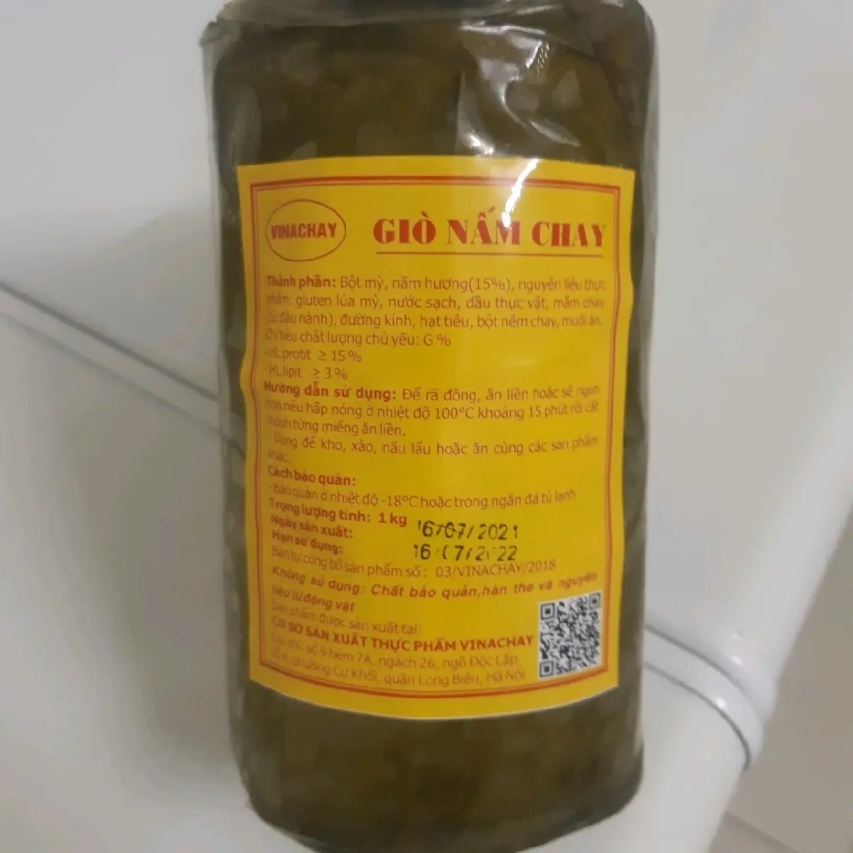 GIÒ NẤM CHAY VINACHAY THỰC PHẨM CHAY