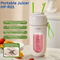 Gambar HEPU Portable Juicer HP-R01 340ML - Juicer Cup 60W 18.000 RPM Ungu Hijau Baterai 1.500mAh x2 untuk Jus Segar Praktis - Hijau dari Hepu Store Kota Administrasi Jakarta Pusat 5 Tokopedia