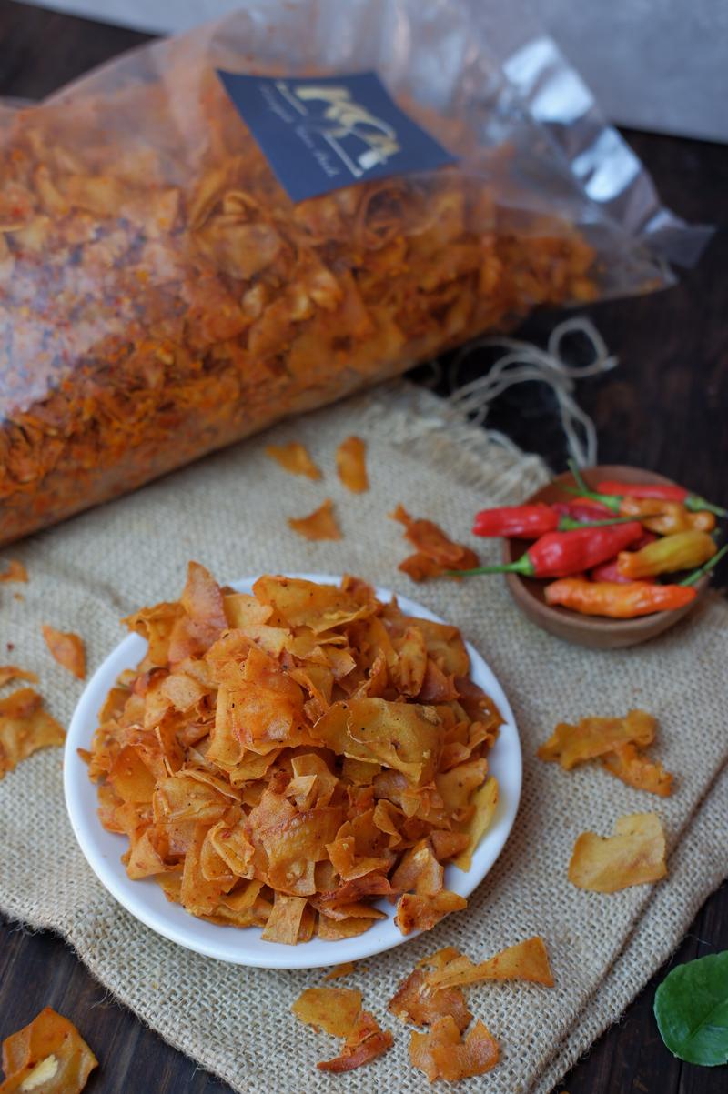 Product Introduction of 500Gram Keripik Kriwil Pedas Daun Jeruk & Keripik Kriwil Original 500 Gram Keripik Kriwil Sari Asih Cemilan Food Snacks Asin Kerupuk Kerupuk 10
