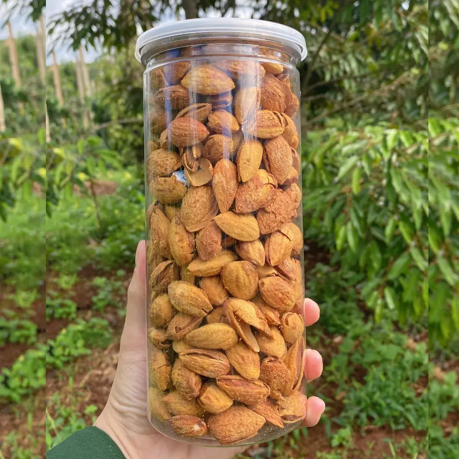Hạt Hạnh Nhân Rang Bơ 500 Gram Nuts Snack Ăn Vặt Thức Ăn