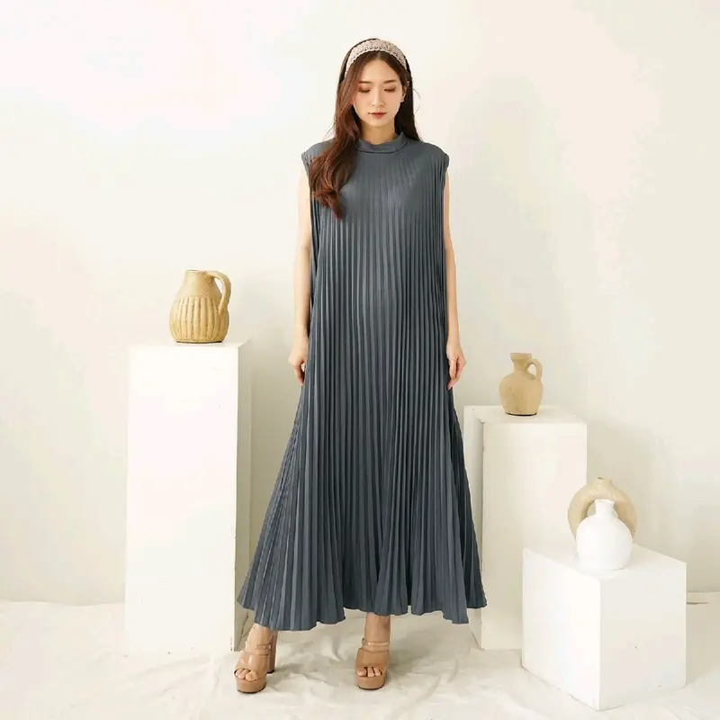 Dress plisket / Gamis Plisket Payung /  inner dress gamis plisket 0