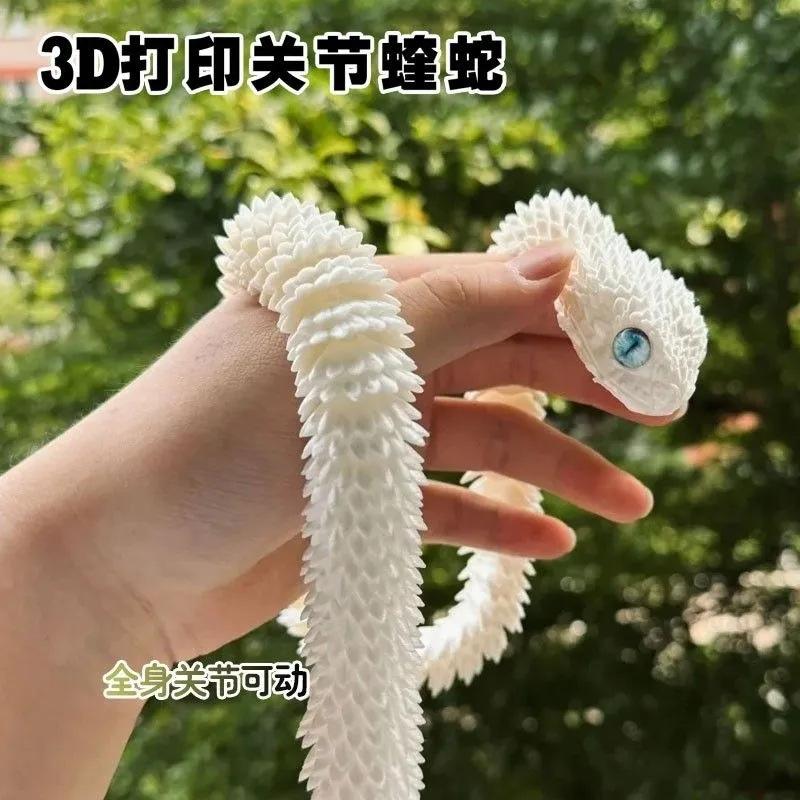 Product Introduction of Mô Hình Đồ Chơi Bán Chạy, Rắn Hổ Mang 3D In, Khớp Nối Di Chuyển Toàn Thân Rồng, Đồ Chơi Trẻ Em 3D, Trang Trí Phong Cảnh, Mới 1
