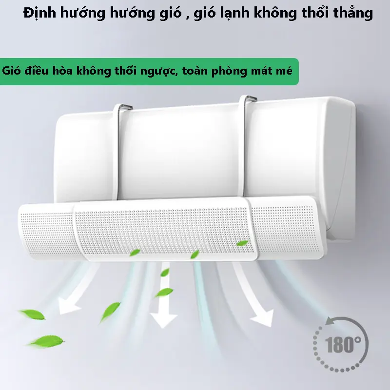 Tấm chắn gió điều hoà, tấm chuyển đổi hướng gió điều hoà, máy lạnh bảo vệ sức khoẻ gia 0
