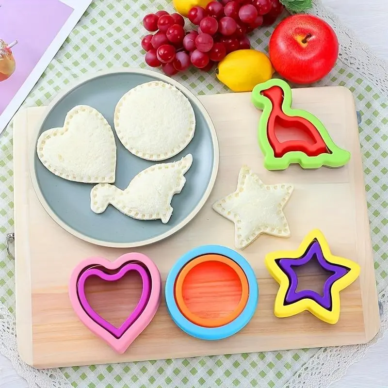 Sandwich Mold, 4pcs/set Stainless Steel Sandwich Cutter, Sandwich Maker for Kitchen 3