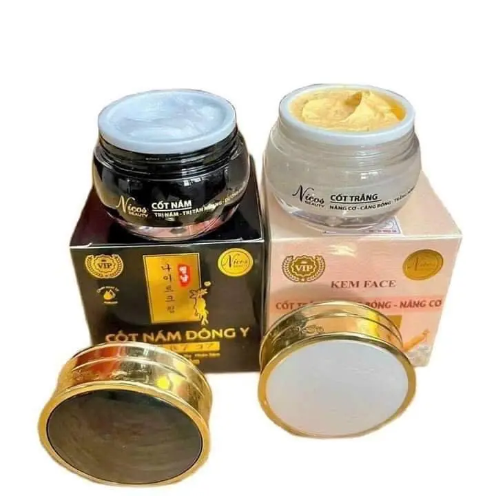 Combo Cốt Nám Đông Y Nicos (mỗi hộp 15gr) chính hãng Làm Đẹp Da