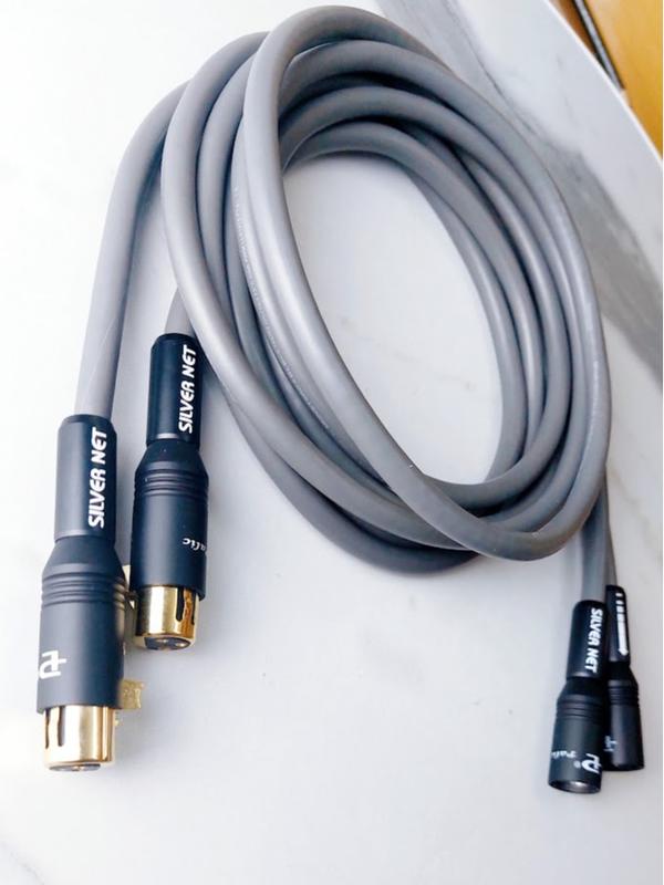 BH 12th Cặp dây tín hiệu 2 đầu jack canon XLR Cao Cấp chống nhiễu Monster Cable M850SW OD 8.5mm - dây canon đực cái - phụ kiện