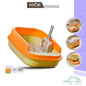 FOCAT Cat Litter Box M20 Toilet Kucing Tempat Bak Pasir Kucing Besar Free Sekop / serokan pup kucing litter  box