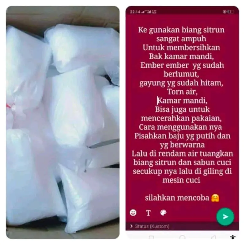 citrun pembersih kotoran