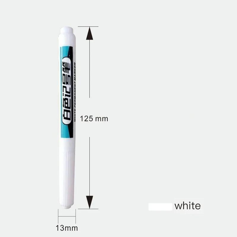 Product Introduction of White Permanent Paint Pen set for Wood Rock Plastic Leather Glass Stone Metal Canvas Ceramic Deep Hole Marker 8
