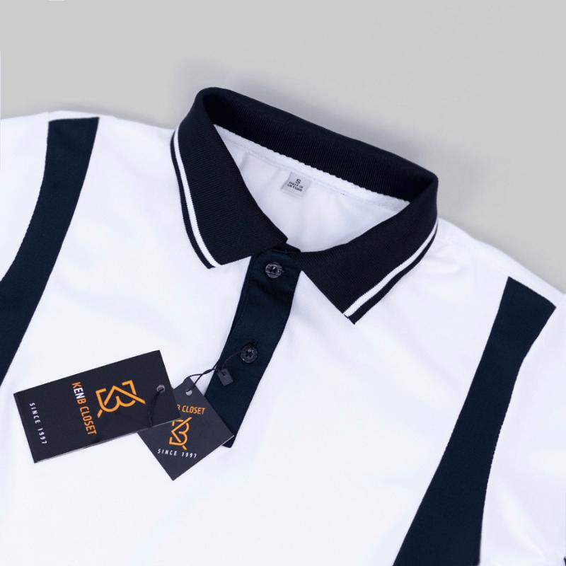 Áo thun nam Polo KENB CLOSET chất vải cá sấu thoáng khí chuẩn form slimfit sang trọng lịch lãm 3