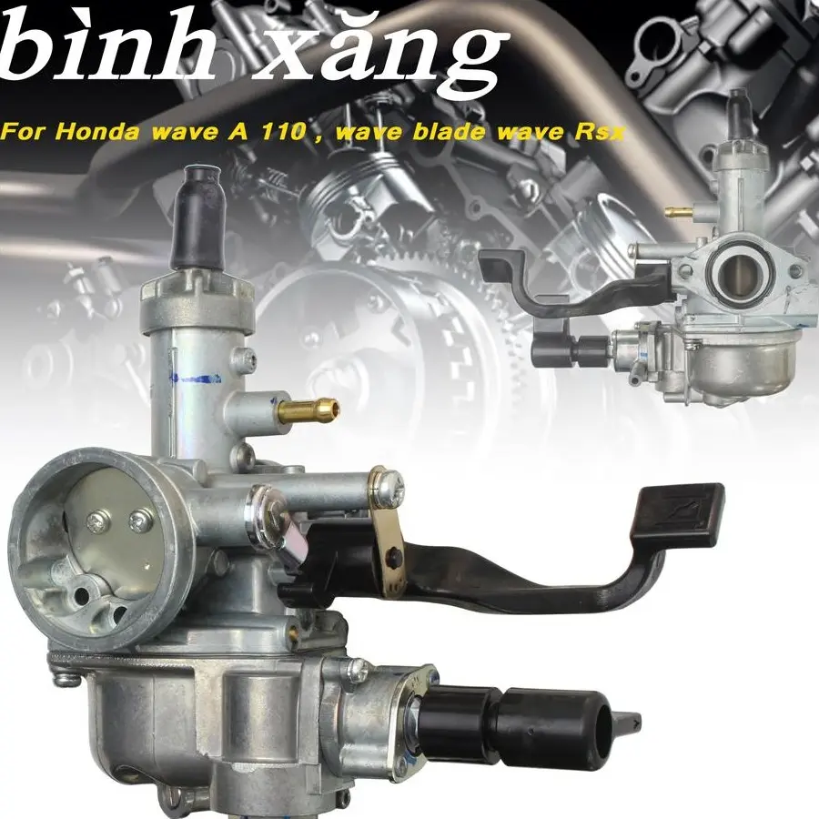 Bình xăng con Honda Wave Alpha 110, Wave Blade, Wave RSX 110 chế hòa khí hàng zin Phụ Tùng Phụ Kiện