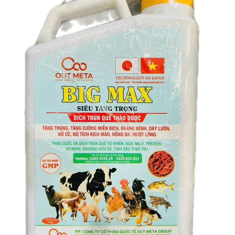 BIG MAX SIÊU TĂNG TRỌNG( gia súc - gia cầm)