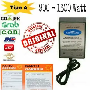 Penghemat Listrik Home Electric Saver 900 - 1300Watt Tipe A Peralatan