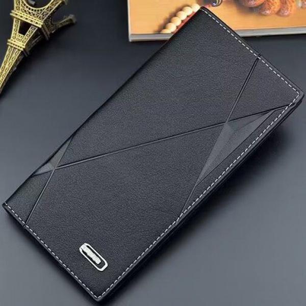 Product Introduction of Dompet Kulit, Jenis Panjang Lelaki, Pelbagai Fungsi, Kasual, Kulit Lembut, Ketibaan Baru 2024, Anti-Penyahkodan, Pemegang Kad Berbilang Kad, Dompet Bergaya 4