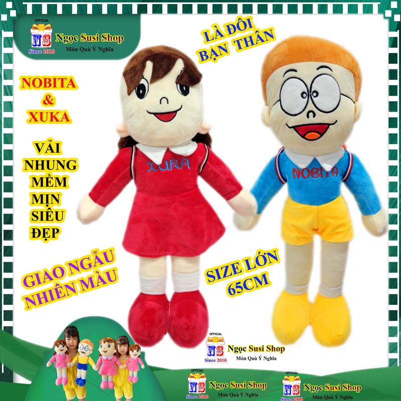 GẤU BÔNG NOBITA XUKA CHO BÉ SIÊU CƯNG MỀM MỊN - THÚ BÔNG CHO BÉ Doll