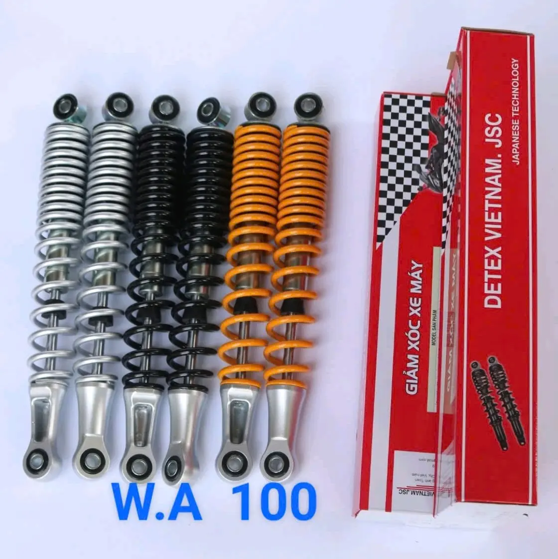 phuộc sau ( Bộ giảm xóc sau) Wave-A100.DETEX VIỆT NAM JSC