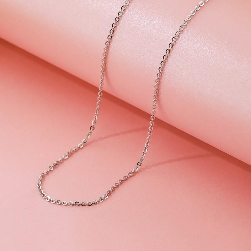 Dây chuyền bạc 925 dài 45 cm cho nữ - Mã CB455 nhiều mẫu