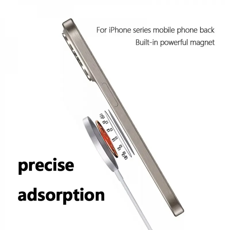 Sạc không dây từ tính, PD 20W, USB C loại, Bộ sạc không dây MagSafe, Tương thích với iPhone 15 Pro Max, 12, 14, 13, 8 plus, Xs, X, Sạc nhanh Phụ Kiện 4
