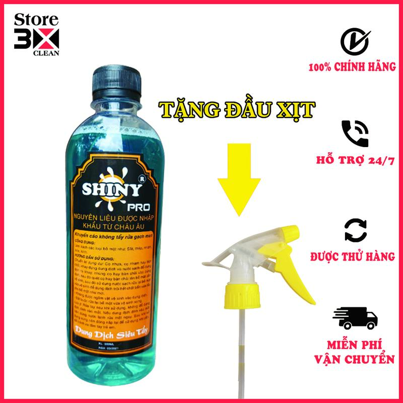 NƯỚC RỬA XE KHÔNG CHẠM SHINY PRO 500ML TẨY SẠCH NHANH TIẾT KIỆM THỜI GIAN