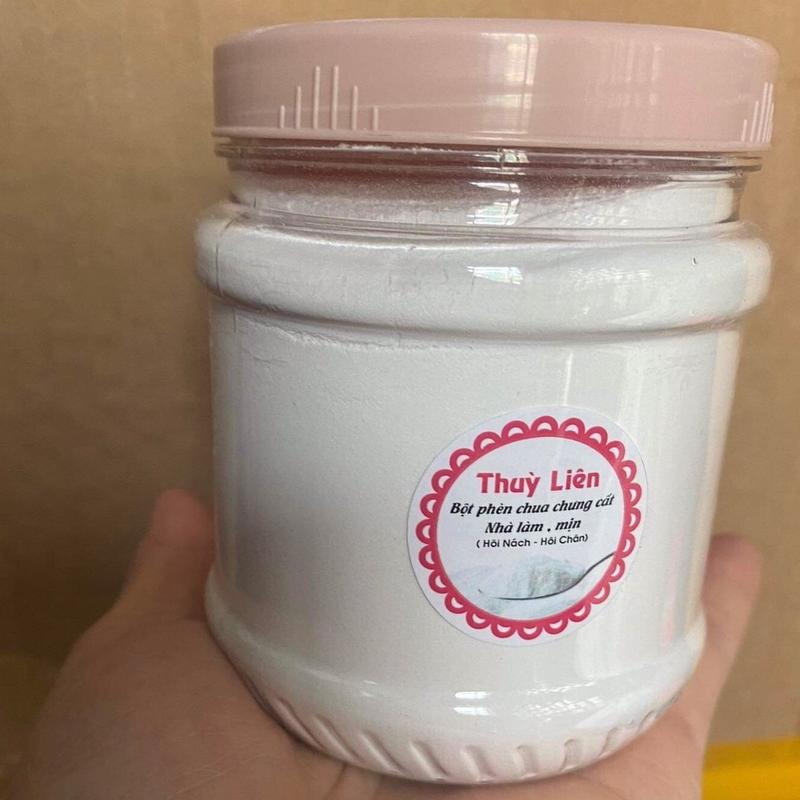  300gr  Bột phèn chua chưng cất mịn nhà làm 
