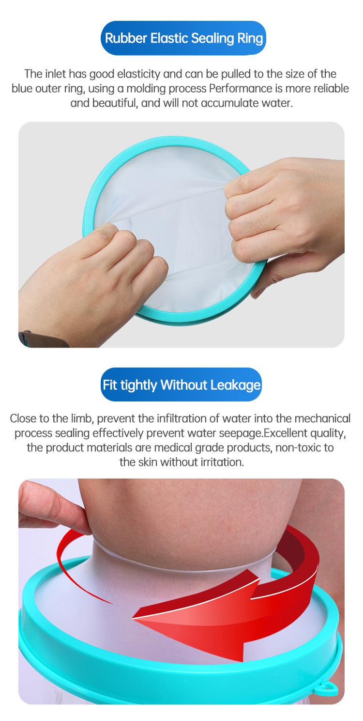 Product Introduction of Sarung Balut Lengan Kalis Air, NEENCA, 100% Kalis Air, Untuk Mandi dan Mandi, Saiz Dewasa, Boleh Digunakan Semula, Pelindung untuk Lengan Luka, Tangan, Pergelangan Tangan, Siku dan Jari 26