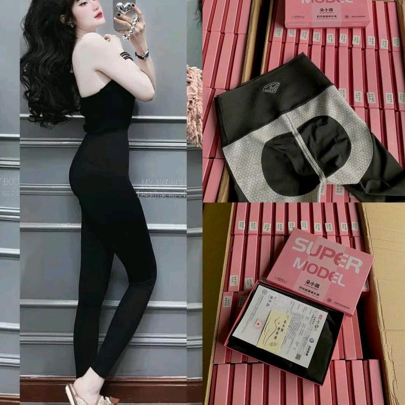 Quần legging 6.0 gen bụng nâng vòng 3. Quần legging hộp hồng chất su đúc co giãn siêu bền Nữ
