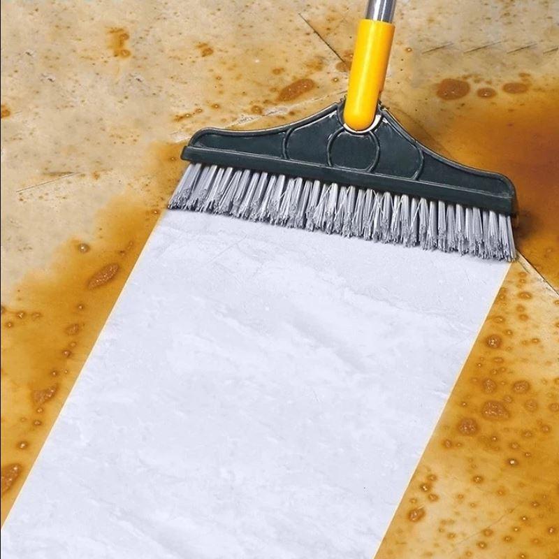 Cây Chà Sàn Nhà Tắm Đa Năng 2 Trong 1, Chổi Cọ Sàn Gạt Nước Phòng Tắm Nhà Vệ Sinh Lau Kính Tiện Dụng 6