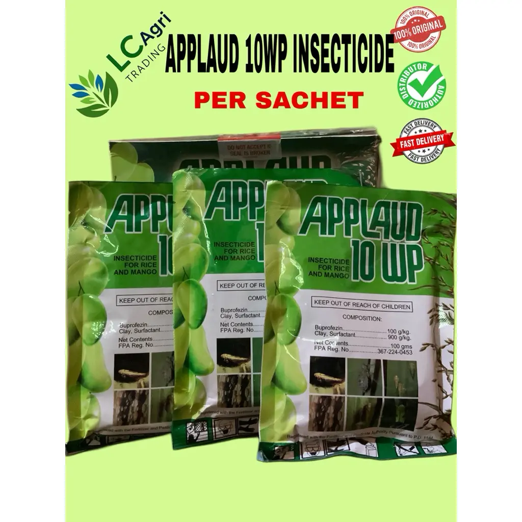 APPLAUD 10WP INSECTICIDE per sachet Spray - TikTok Shop Philippines