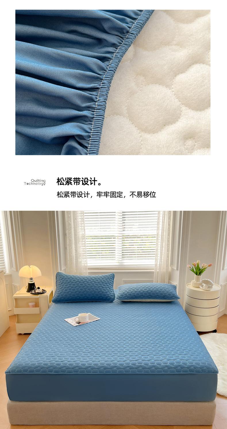 Product Introduction of 100%  Waterproof Bedsheet Mattress Protector& Pillow Protector Breathable Mattress Cover / Fitted Bedsheet / Anti Bacterial / Machine Washable 15