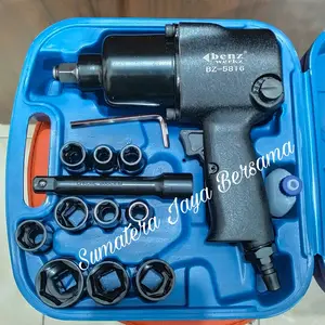 Air Impact Wrench 1/2" Twin Hammer / Alat Buka Pasang Baut Kompresor Torsi