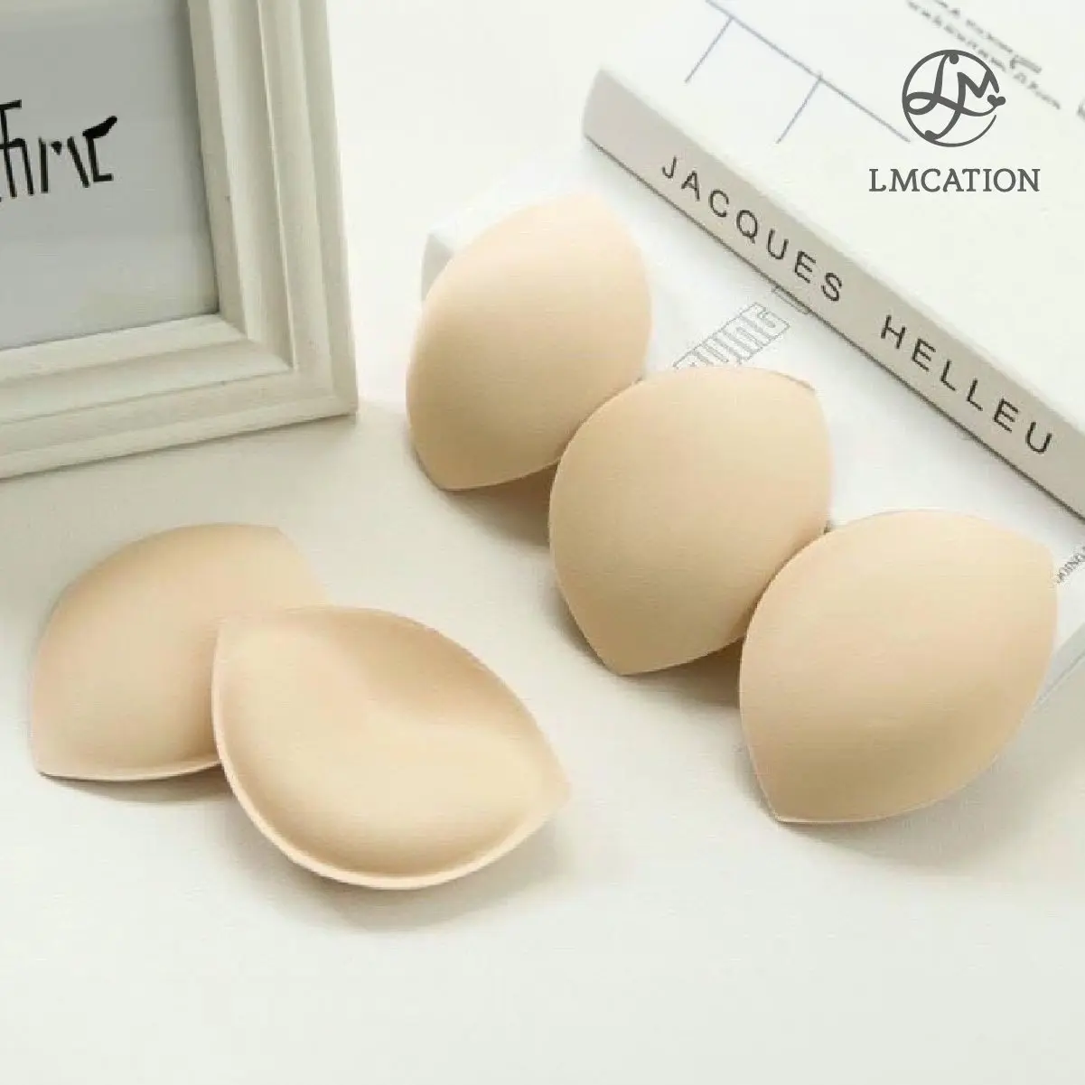 Mút nửa ngực hạt xoài LMcation - Dùng nâng ngực, độn ngực.