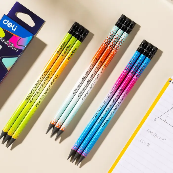 Deli | Pensil Kayu (Graphite Pencil) Enovation 2B | C020-2B 1
