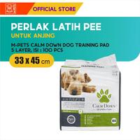 Gambar M-Pets 5 Layer Calm Down Dog Training Pad 33x45 Cm/ Latih Pee 100 Pcs dari M-Pets Volk Pets Indonesia Kota Tangerang 1 Tokopedia