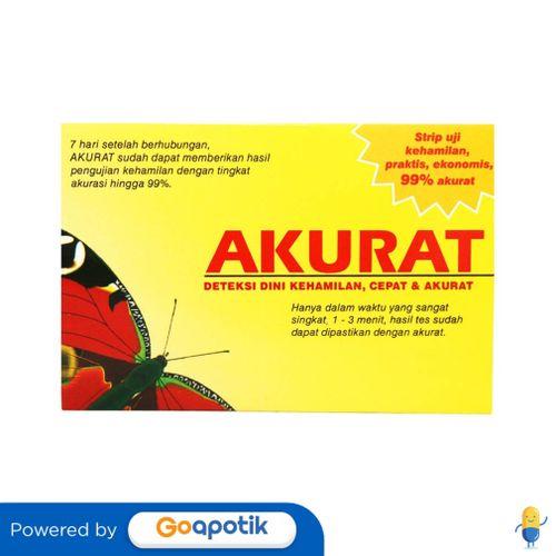 Gambar AKURAT TEST KEHAMILAN COMPACT dari Apotek Rahmat by GoApotik Kota Banjarmasin Tokopedia