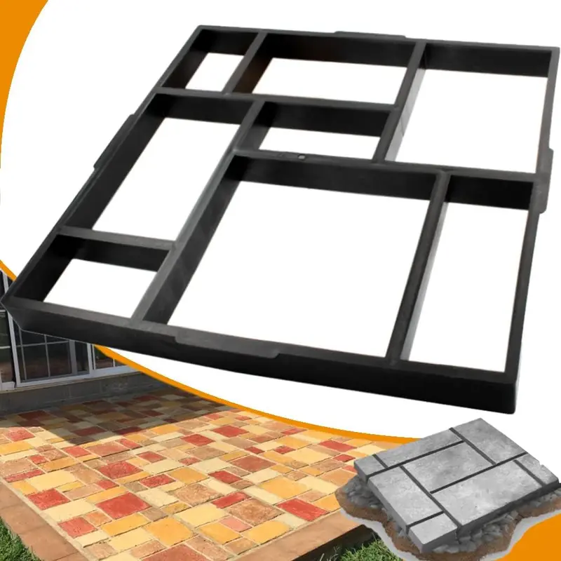 Cetakan Paving Block Untuk Teras Taman Mudah dan Prakis Bahan Plastik ABS 8