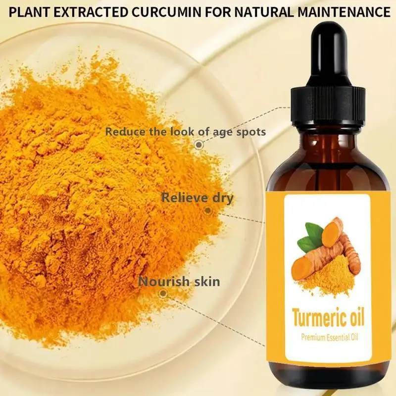 Turmeric Soap & Essential Oil Set, 8 Counts Turmeric Soap & 2 Counts Turmeric Essential Oil & 3 Counts Soap Bag, Facial and Body Moisturizing Skincare Oil, Men's and Women's Daily Skincare Set, Acne 5