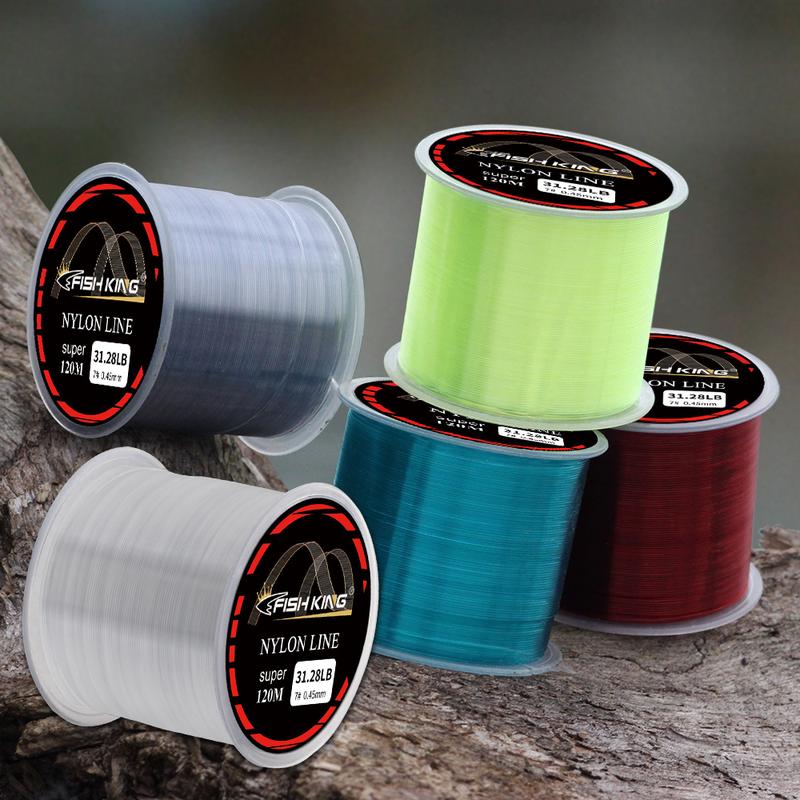 Fishing Line Rope FTK 1pc 120m Nylon Fishing Line Rope 2.45Kg-15.6Kg Fishing Line ...