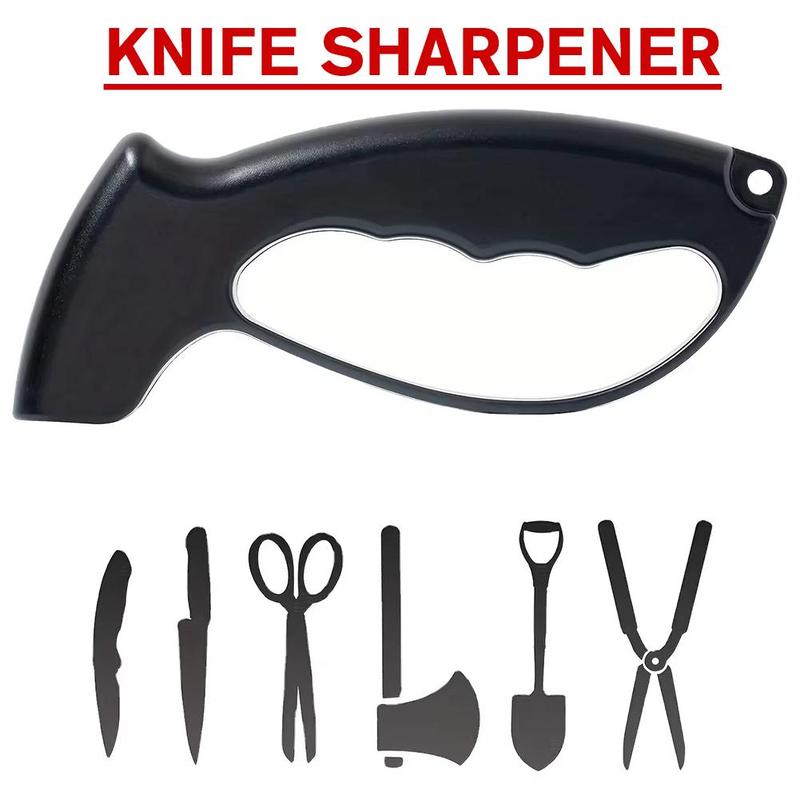 Product Introduction of Single Handle Kitchen Sharpener Quick Sharpener Small Tool Whetstone Conveniente Sharpening F5K5 15
