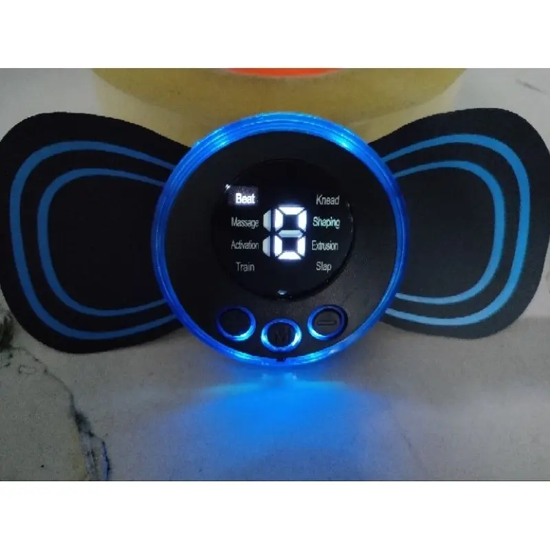 YUFEMA - EMS Alat Pijat Leher Terapi Mini Pad Mat Electric EMS Massager Recharging Elektrik Punggung Therapy 0