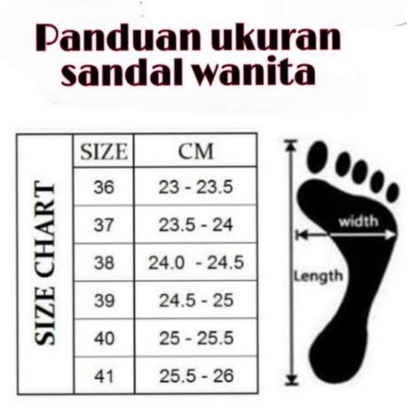 Product Introduction of wedges sandal jepit balok bunga hak tinggi Wanita 0