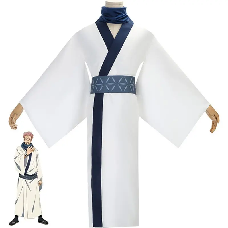 Trang Phục Hóa Trang Anime Jujutsu Kaisen Ryomen Sukuna, Kimono Nhật Bản, Dành Cho Phụ Nữ Và Nam Giới, Trang Phục Phù Hợp Lạ Mắt, Đồng Phục Lễ Hội Halloween 3