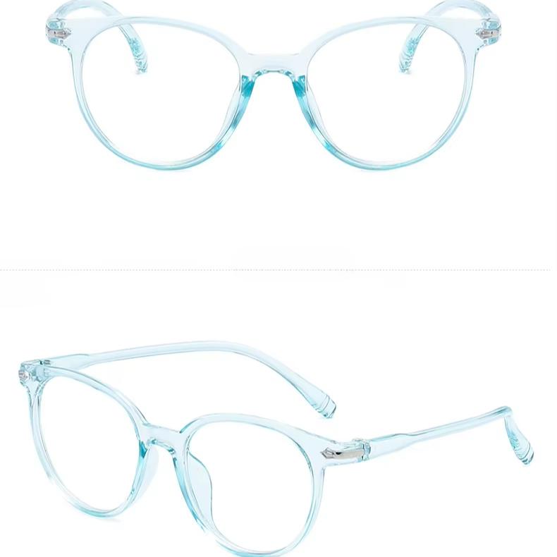 Product Introduction of New Arrival Computer Glasses Frame Women Men Anti Blue Light Round Eyewear Blocking Glasses Optical Spectacle Eyeglass 20