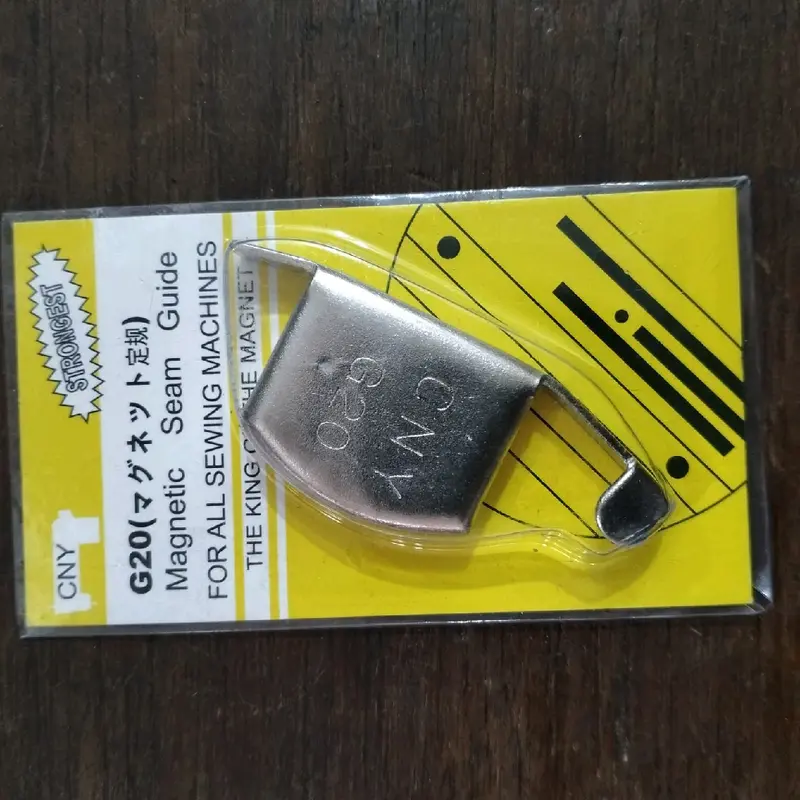 Pembatas / Pengepas Jahitan Magnet besar G20 / Magnetic Seam Guide 6