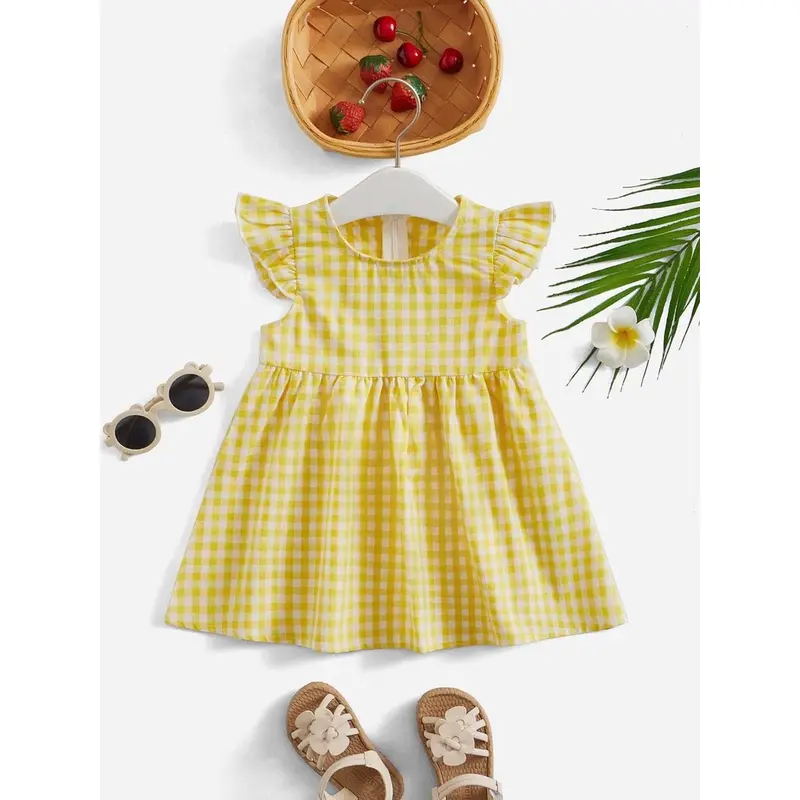 Zenika Kids - NC-21 Gaun Anak Perempuan Dress Bayi Kirana 100% Cotton 1