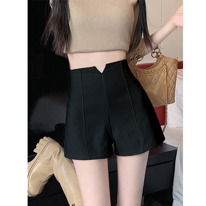 Quần Soóc Nữ Màu Trắng, Phong Cách Mới, Cạp Cao, Quần Thường Ngày A _ line, Thích Hợp Cho Mùa Hè 2024 4
