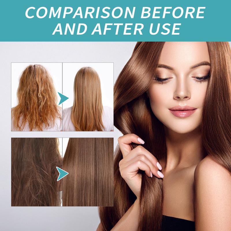 Product Introduction of Protein straightening cream, straight hair, soft and no clipping, no hair damage, gentle softener Gel Haircare 7